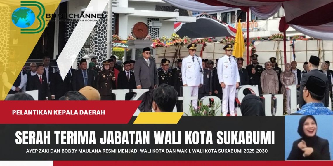 Sah, Ayep Zaki dan Bobby Maulana Resmi Menjadi Wali Kota dan Wakil Wali Kota Sukabumi 2025-2030