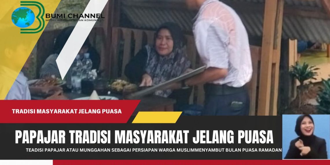 Jelang Puasa, Warga Muslim di Sukabumi Gelar Makan Bersama Sebagai Tradisi Papajar