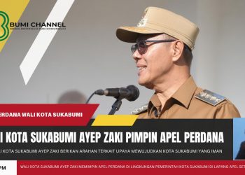Wali Kota Sukabumi Ayep Zaki Pimpin Apel Perdana di Lapangan Apel Setda