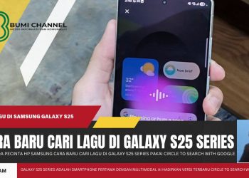 Ini Cara Baru Mencari Lagu di Samsung Galaxy S25 Series