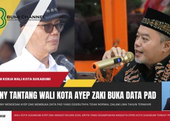 Danny Desak Wali Kota Sukabumi Ayep Zaki Buka Data PAD yang Disebut Tidak Normal