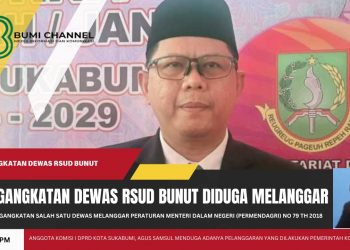Pengangkatan Salah Satu Dewan Pengawas RSUD R Syamsudin Sukabumi Melanggar Permendagri