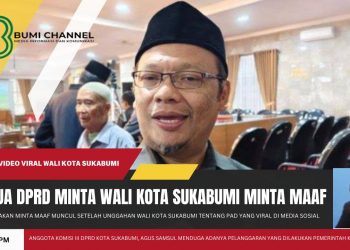 Ketua DPRD Mengharapkan Agar Wali Kota Sukabumi Meminta Maaf Kepada Masyarakat Dengan Video yang Viral dan Menjadi Gaduh