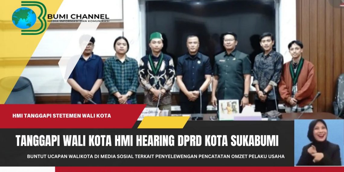 Tanggapi Pernyataan Wali Kota Soal Penyelewengan Omzet, HMI Hearing dengan DPRD Kota Sukabumi