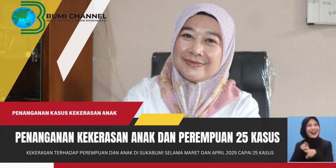 Kekerasan Terhadap Perempuan dan Anak di Sukabumi Selama Maret dan April 2025 Capai 25 Kasus