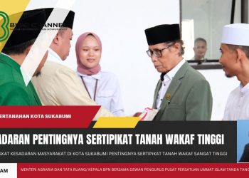 Tingkat Kesadaran Masyarakat Sukabumi Pentingnya Sertipikat Tanah Wakaf Sangat Tinggi