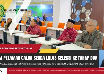 Enam Kandidat Calon Sekda Kota Sukabumi Masuki Tahap Dua Assessment Kompetensi Seleksi Terbuka