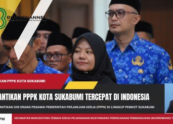 Pelantikan 109 PPPK di Lingkungan Pemkot Sukabumi Tercepat di Indonesia