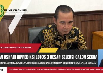 Hasan Ashari Diprediksi Lolos Tiga Besar Seleksi Calon Sekda Kota Sukabumi