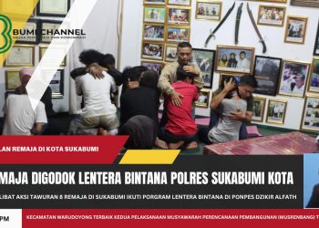 Diduga Terlibat Aksi Tawuran, 8 Remaja di Sukabumi Digodok Lentera Bintana