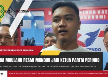 Adinda Maulana Resmi Mundur Dari Partai Perindo Kota Sukabumi