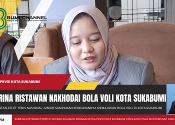 Sebagai Ketua Termuda di Jabar Sabrina Ristawan Nakhodai PBVSI Kota Sukabumi