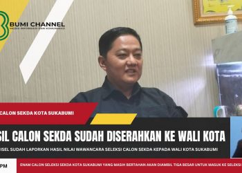 Nilai Hasil Seleksi Calon Sekda Sudah Diserahkan Kepada Wali Kota Sukabumi