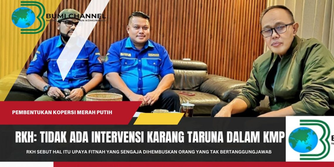 RKH: Tidak Ada Intervensi Karang Taruna Dalam Pembentukan Koperasi Merah Putih