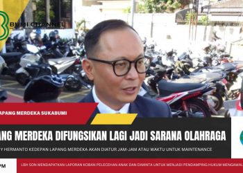 Lapang Merdeka Sukabumi Akan Difungsikan Kembali Menjadi Tempat Berolahraga