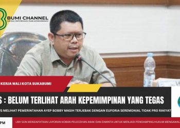 Agus: 100 Hari Kerja Wali Kota Sukabumi Belum Terlihat Arah Kepemimpinan yang Tegas dan Berpihak Pada Rakyat