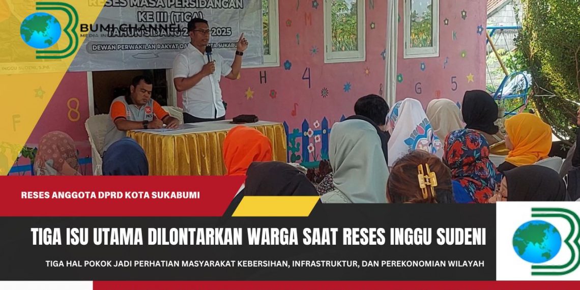 Tiga Isu Utama Dilontarkan Warga Citamiang Dalam Reses Inggu Sudeni