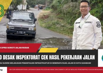 Banyak Ruas Jalan Rusak DPRD Kota Sukabumi Desak Inspektorat Cek Kembali Hasil Pengerjaan Jalan