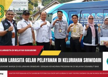 Kantah Kota Sukabumi Buka Layanan LARASITA di Kelurahan Sriwidari