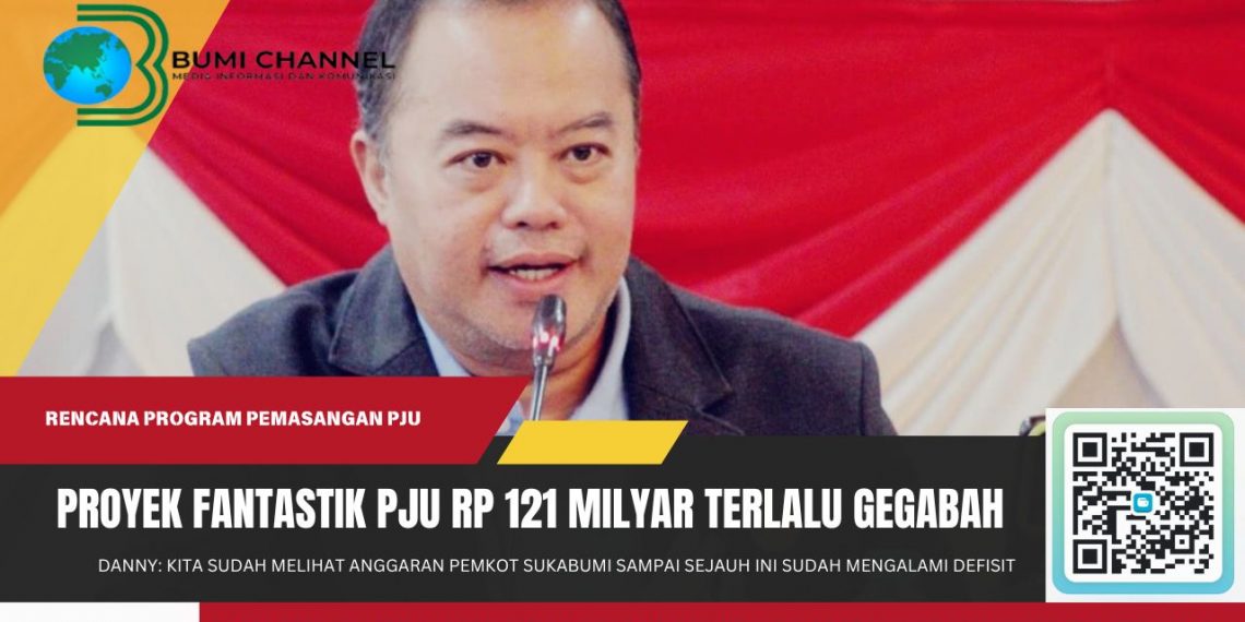 Danny: Defisit Anggaran Tapi Wali Kota Masih Memaksakan Jalankan Program PJU Bernilai 121 Milyar