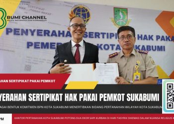 Kantah Kota Sukabumi “Gercep” Selesaikan Legalitas Tanah yang Belum Kantongi Sertipikat