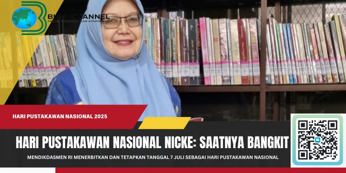 Pemerintah Tetapkan Tanggal 7 Juli Sebagai Hari Pustakawan Nasional, Nicke: Pustakawan Harus Bangkit