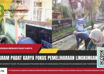 Nuke: Program Padat Karya Fokus Pada Pemeliharaan dan Kebersihan Lingkungan