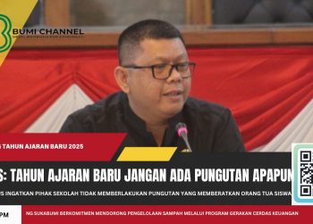 Agus Samsul: Tahun Ajaran Baru Jangan Ada Pungutan dan Biaya Apapun