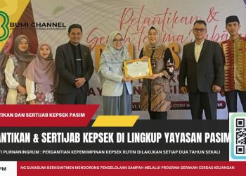 Pelantikan dan Serah Terima Jabatan Kepala Sekolah di Lingkungan Yayasan Pasim