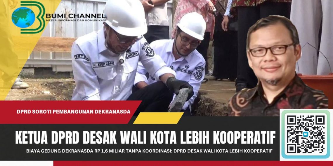 Pembangunan Gedung Dekranasda Telan Biaya Rp. 1,6 Milyar Tanpa Libatkan DPRD Kota Sukabumi