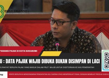 Inggu: Data Rincian Penerimaan Pajak Wajib dibuka Bukan Disimpan di Laci
