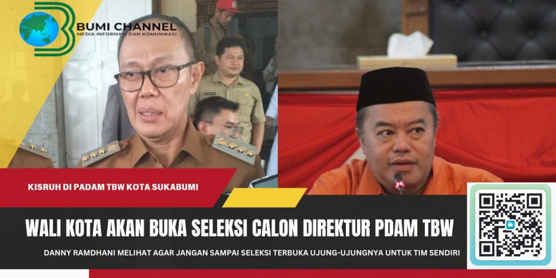 Wali Kota Segera Buka Seleksi Posisi Direktur PDAM TBW. Danny: Harus dilakukan Transparan dan Profesional