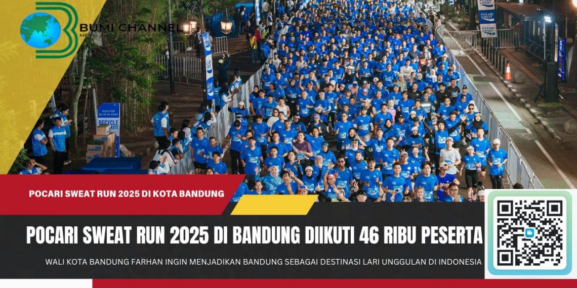 Pocari Sweat Run 2025 di Bandung diikuti 46 Ribu Peserta Tanamkan Semangat Sehat Berkelanjutan