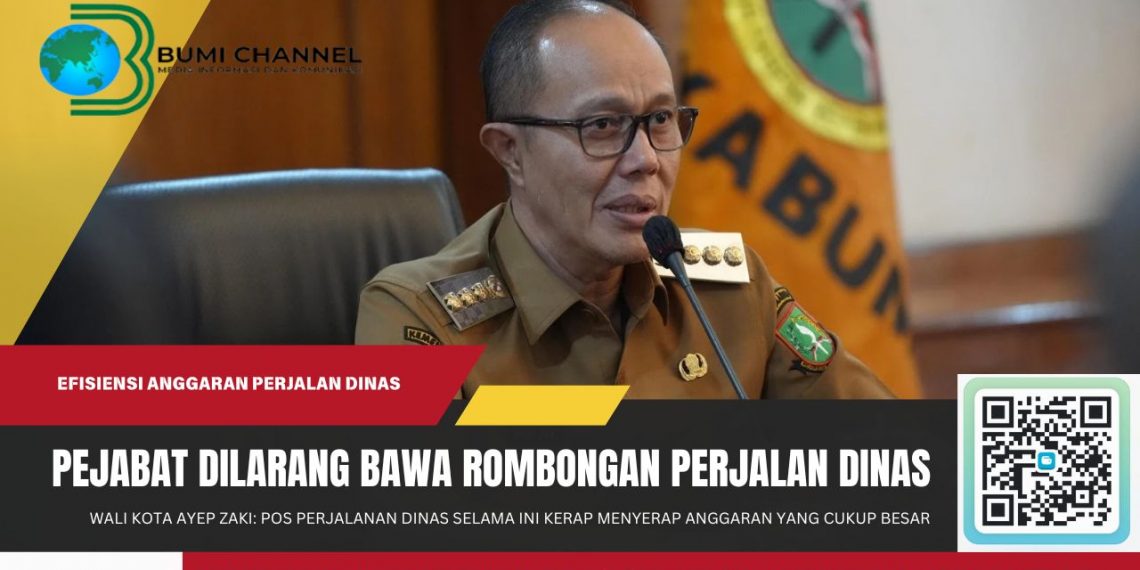 Ayep Zaki: Pejabat Dilarang Membawa Rombongan Besar Saat Perjalanan Dinas