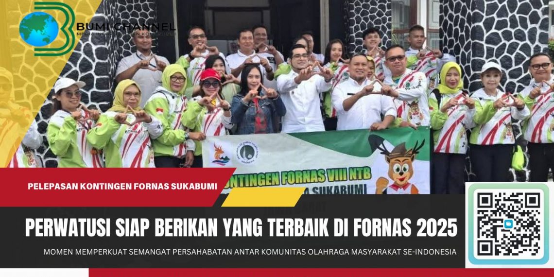 Perwatusi Siap Berikan yang Terbaik Untuk Kontingen Kota Sukabumi di Ajang FORNAS VIII NTB