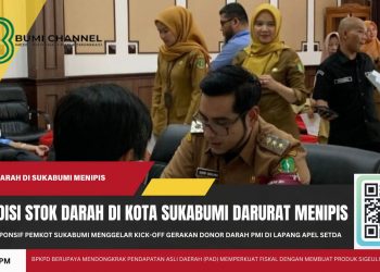Darurat Stok Darah dan Menipis, Pemkot Sukabumi Gelar Kick-Off Gerakan Donor Darah PMI