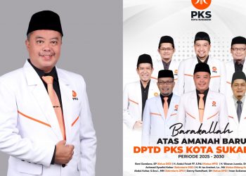 Struktur DPTD 2025–2030 Ditetapkan, Danny Ramdhani Jadi Ketua PKS Kota Sukabumi
