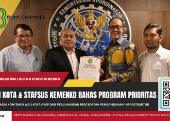 Bertemu Dengan Staf Khusus Menko Infrastruktur, Ayep Zaki Sampaikan Usulan Program Prioritas