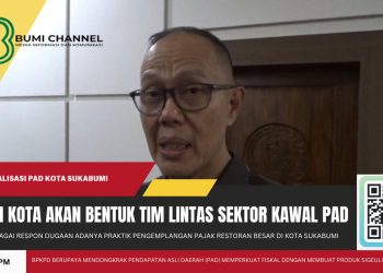 Wali Kota Sukabumi Akan Bentuk Tim Lintas Sektor Kawal Optimalisasi PAD
