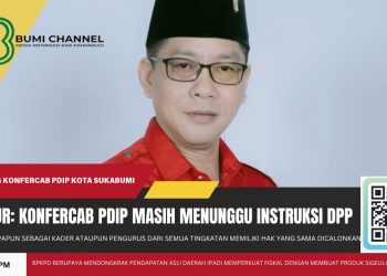 Konfercab DPC PDI Perjuangan Kota Sukabumi Masih Menunggu Instruksi DPP