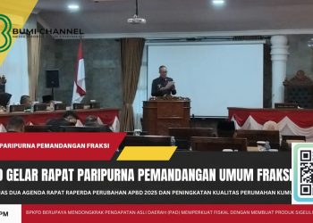 DPRD Kota Sukabumi Gelar Paripurna Perubahan APBD 2025 dan Pemukiman Kumuh