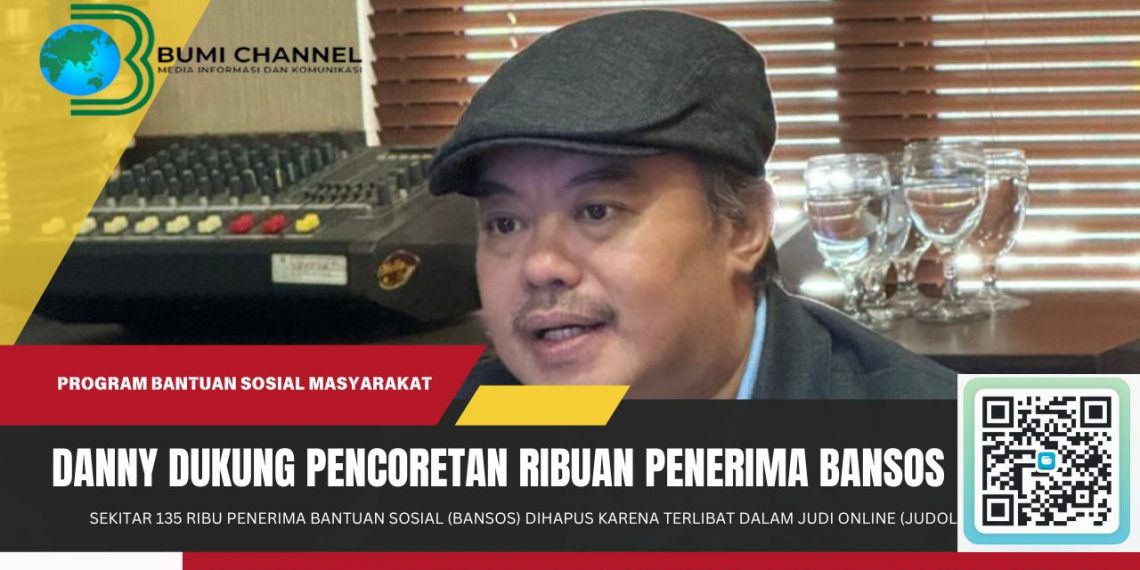 Danny Dukung Rencana Pemprov Jabar Coret Ribuan Penerima Bansos yang Terlibat Judol