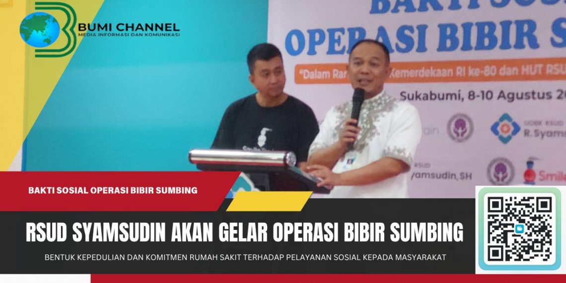 16 Pasien Akan Mengikuti Baksos Operasi Bibir Sumbing yang Digelar RSUD R Syamsudin
