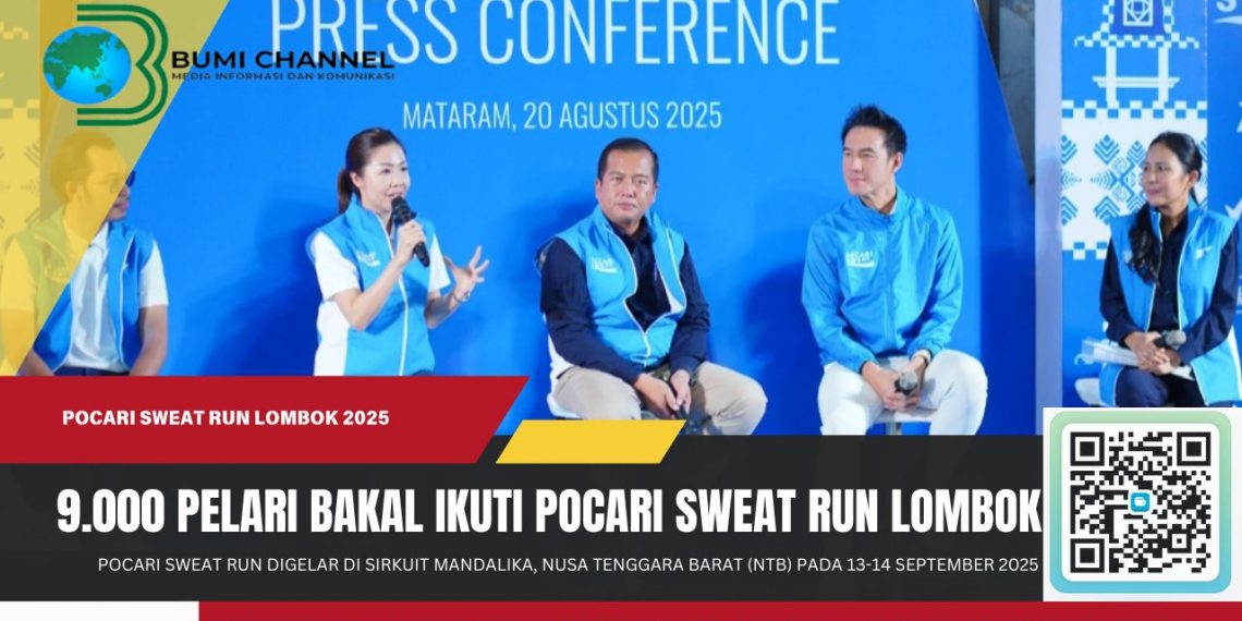 9 Ribu Pelari Dipastikan Bakal Mengikuti Pocari Sweat Run Lombok 2025