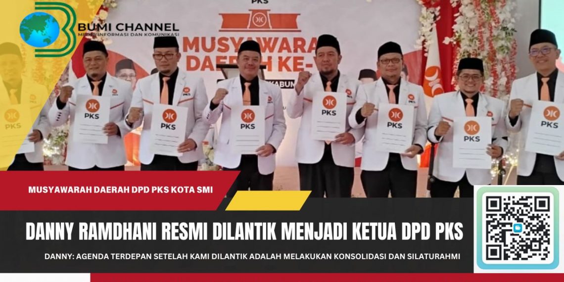 Musda VI DPD PKS Kota Sukabumi, Ketua Terpilih, Danny Ramdhani Siap Konsolidasi dan Silaturahmi