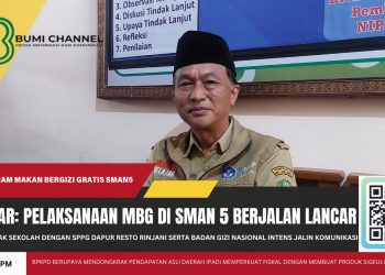 Program Makan Bergizi Gratis di SMAN 5 Kota Sukabumi Berjalan Lancar