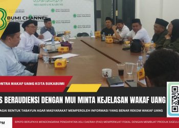 Audiensi AMKS dan MUI Mencari Kejelasan Tentang Polemik Wakaf Uang di Kota Sukabumi
