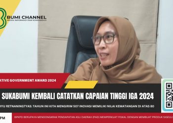 Kota Sukabumi Kembali Catatkan Capaian Tinggi Indeks Inovasi Daerah Innovative Government Award 2024