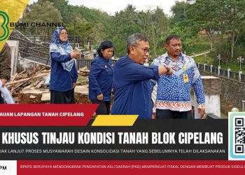 Tindak Lanjut Dari Proses Musyawarah Tim Khusus Lakukan Peninjauan Tanah di Blok Cipelang