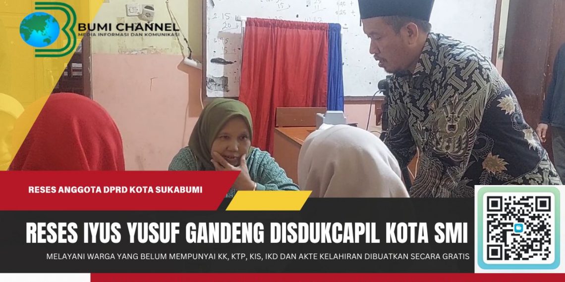 Reses Iyus Yusuf di Cibeureum Gandeng Disdukcapil Buka Layanan Kependudukan Gratis